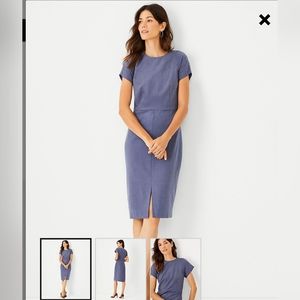Ann Taylor Sheath Dress in Seaside Blue Size 4